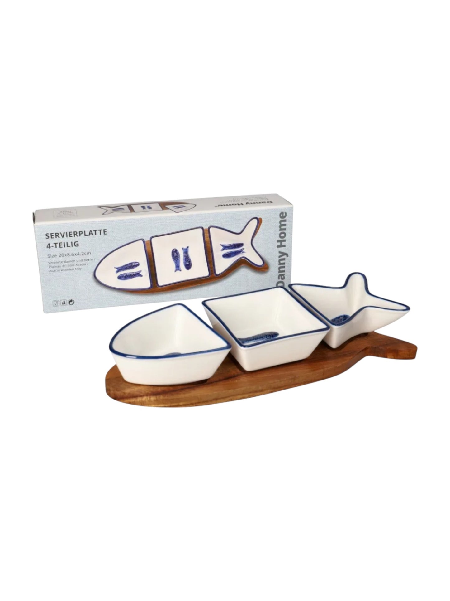 Danny Home 3 Grid Platter & Tray