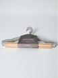 Danny Home Wooden & Metal Clothing Hanger 10pcs