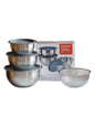 Danny Home Stainless Steel Mixing Bowl & Washing Bowl Set