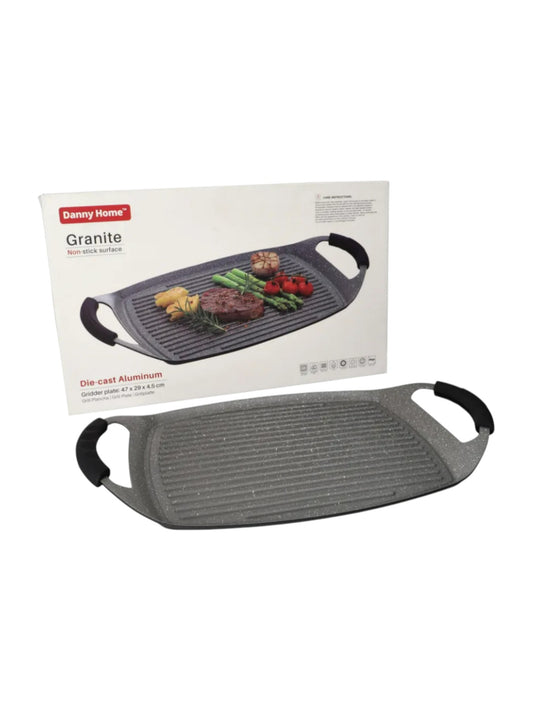 Danny Home Granite Gridder Grill Plate 48.2cm